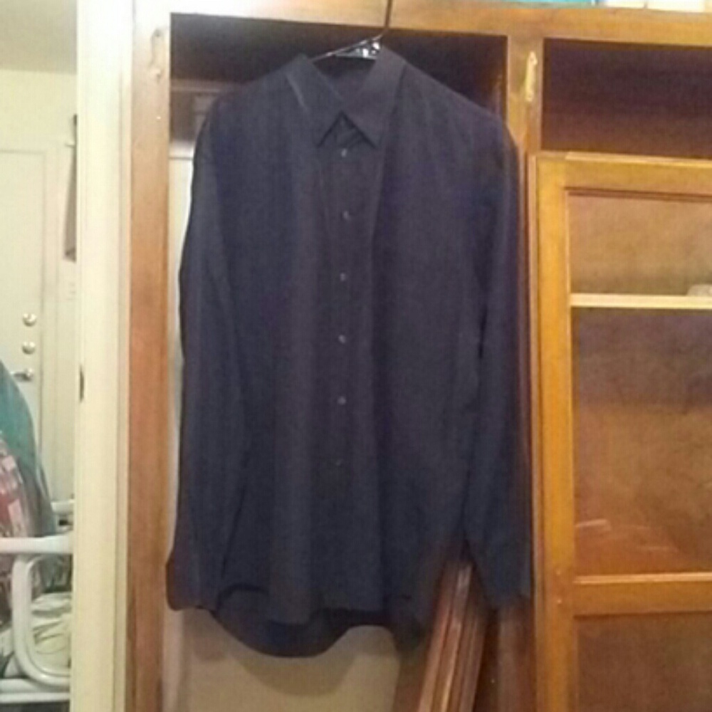 Dress shirt button down 100% cotton